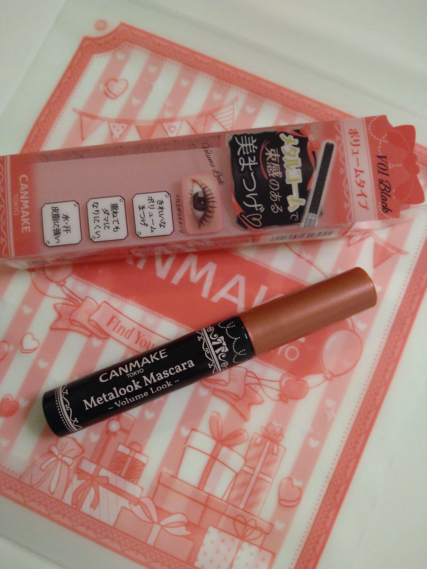 メタルックマスカラ/キャンメイク/マスカラを使ったクチコミ(1枚目)