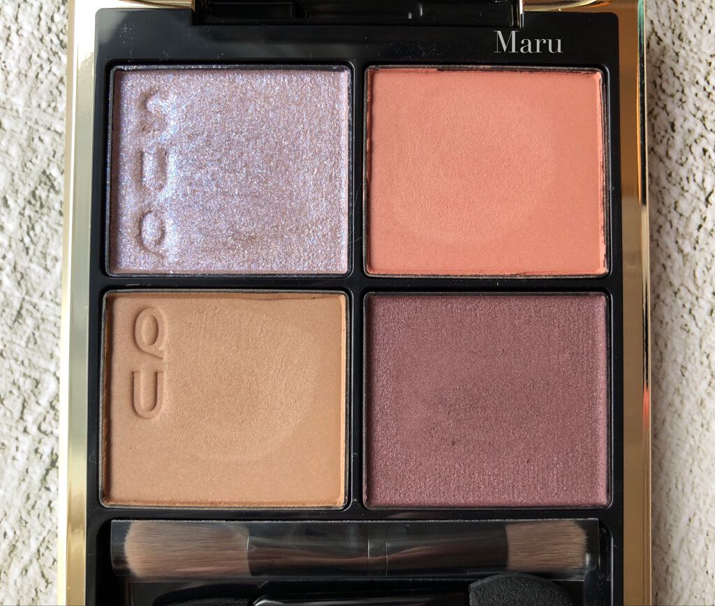 シグニチャー カラー アイズ 107 露桐（限定色）/SUQQU/アイシャドウパレットを使ったクチコミ（2枚目）