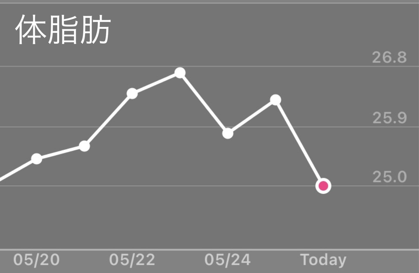 めも on LIPS 「【自分用メモ】体脂肪減らしたい!チャレンジ●5月20日48.9..」(3枚目)
