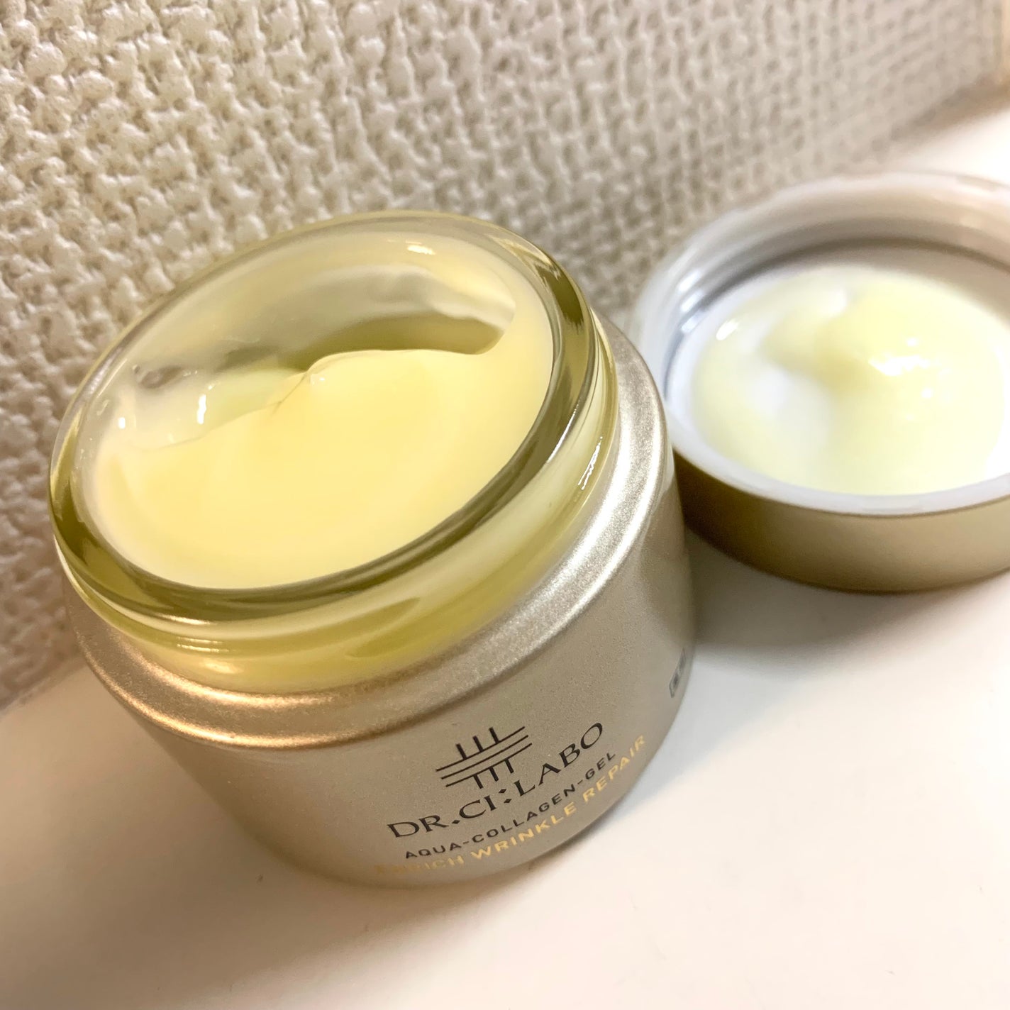 薬用アクアコラーゲンゲル エンリッチリンクルリペア/ドクターシーラボⓇ/フェイスクリームを使ったクチコミ(2枚目)