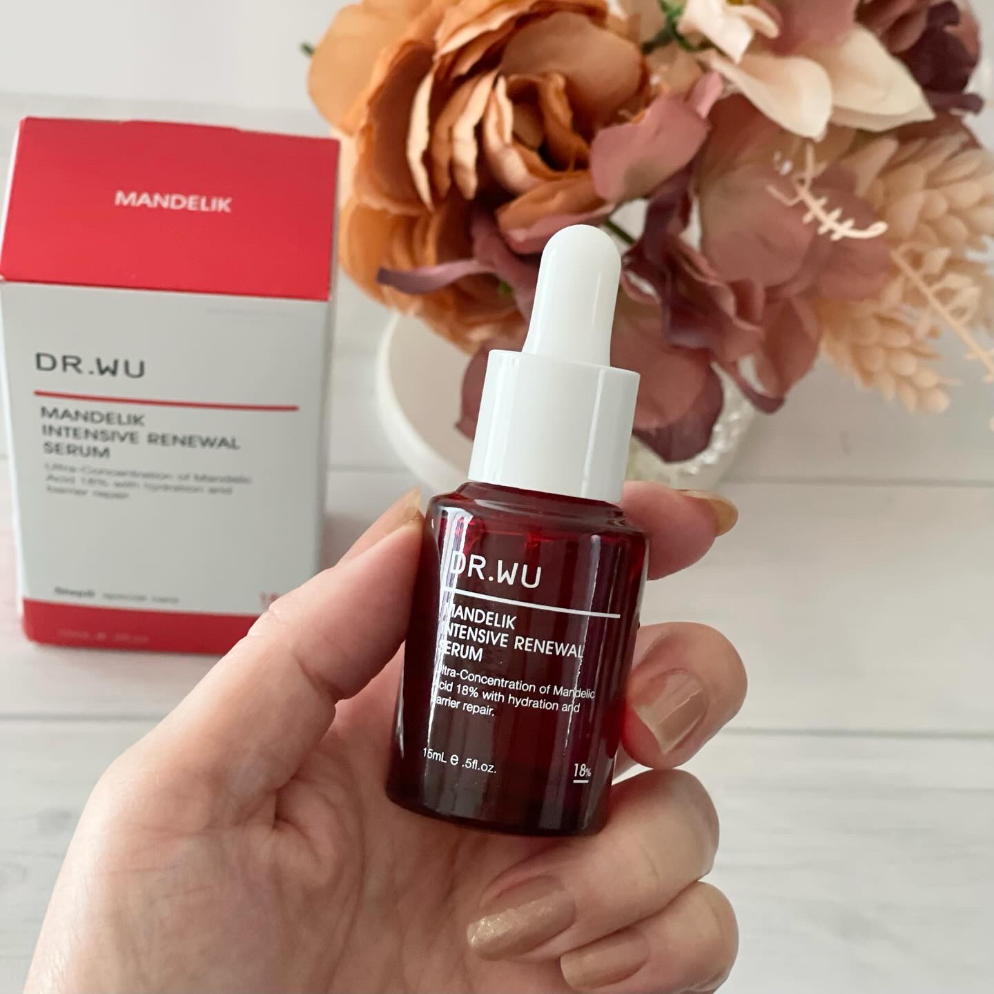 マンデリック インテンシブ 18%セラム/DR.WU/美容液を使ったクチコミ（3枚目）