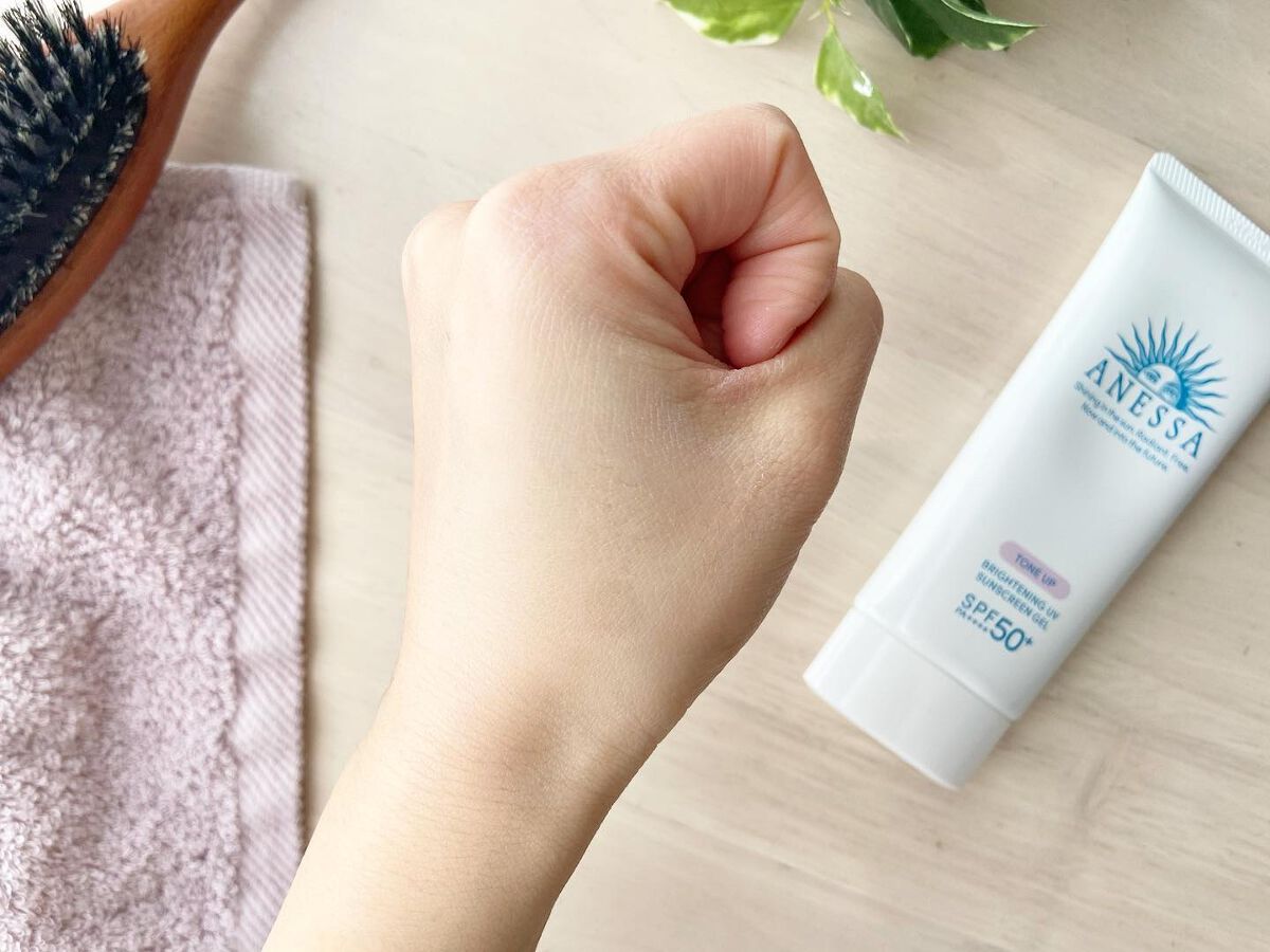 ブライトニングUV ジェル/アネッサ/化粧下地を使ったクチコミ(3枚目)