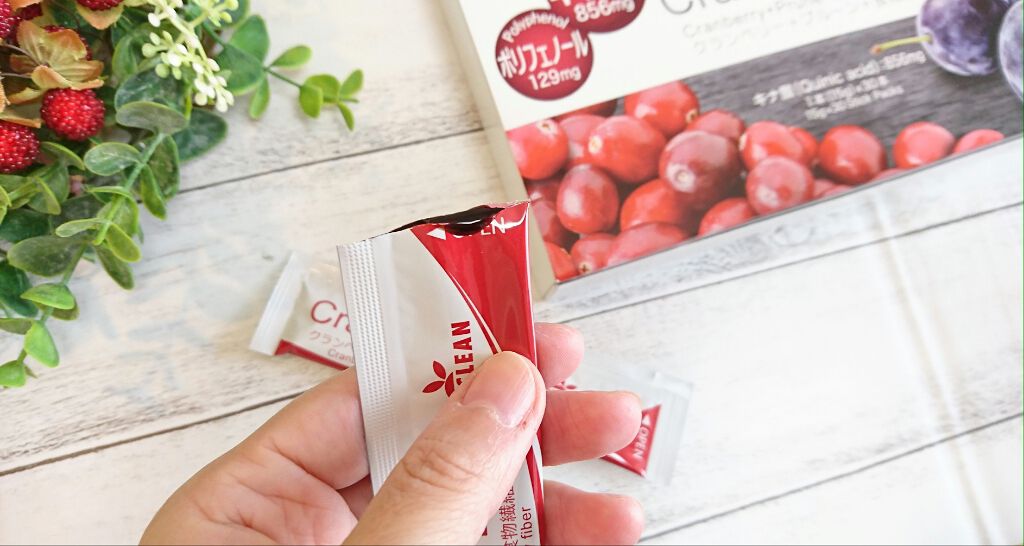 CRANCLEAN・クランベリーEX/クランクリン/食品を使ったクチコミ（2枚目）