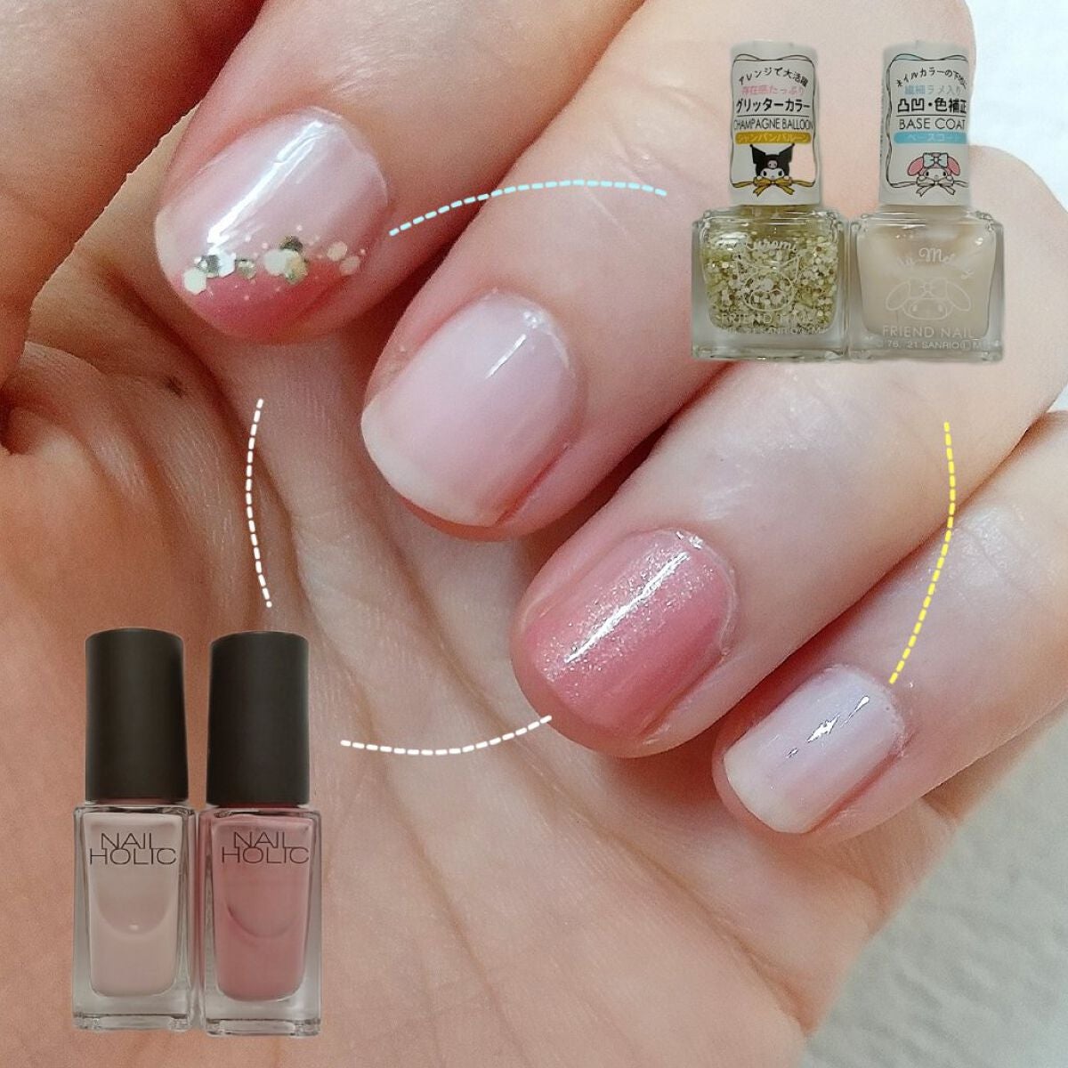 ネイルホリック/ネイルホリック/マニキュアを使ったクチコミ(2枚目)