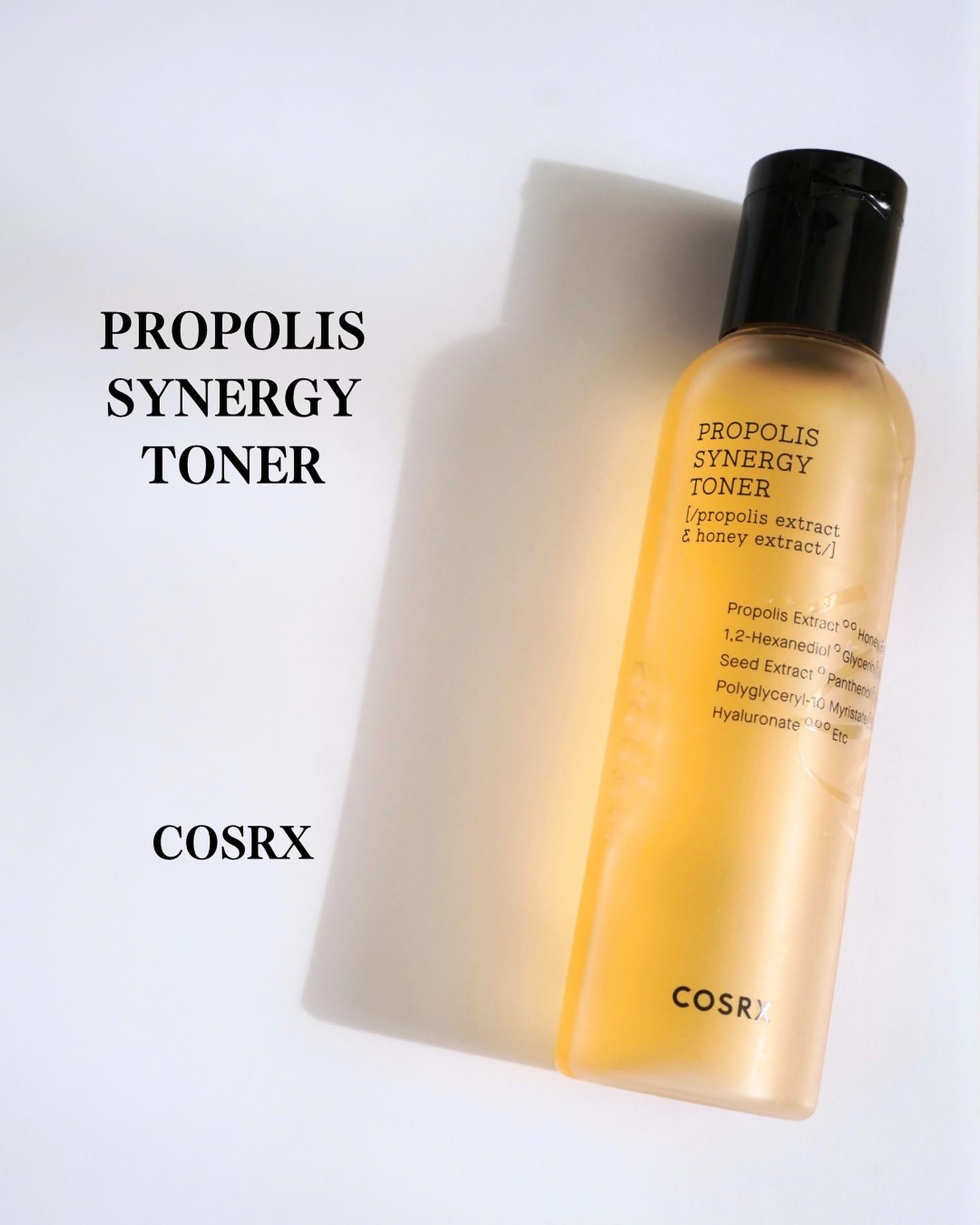 フルフィットプロポリスシナジートナー/COSRX/化粧水を使ったクチコミ（1枚目）