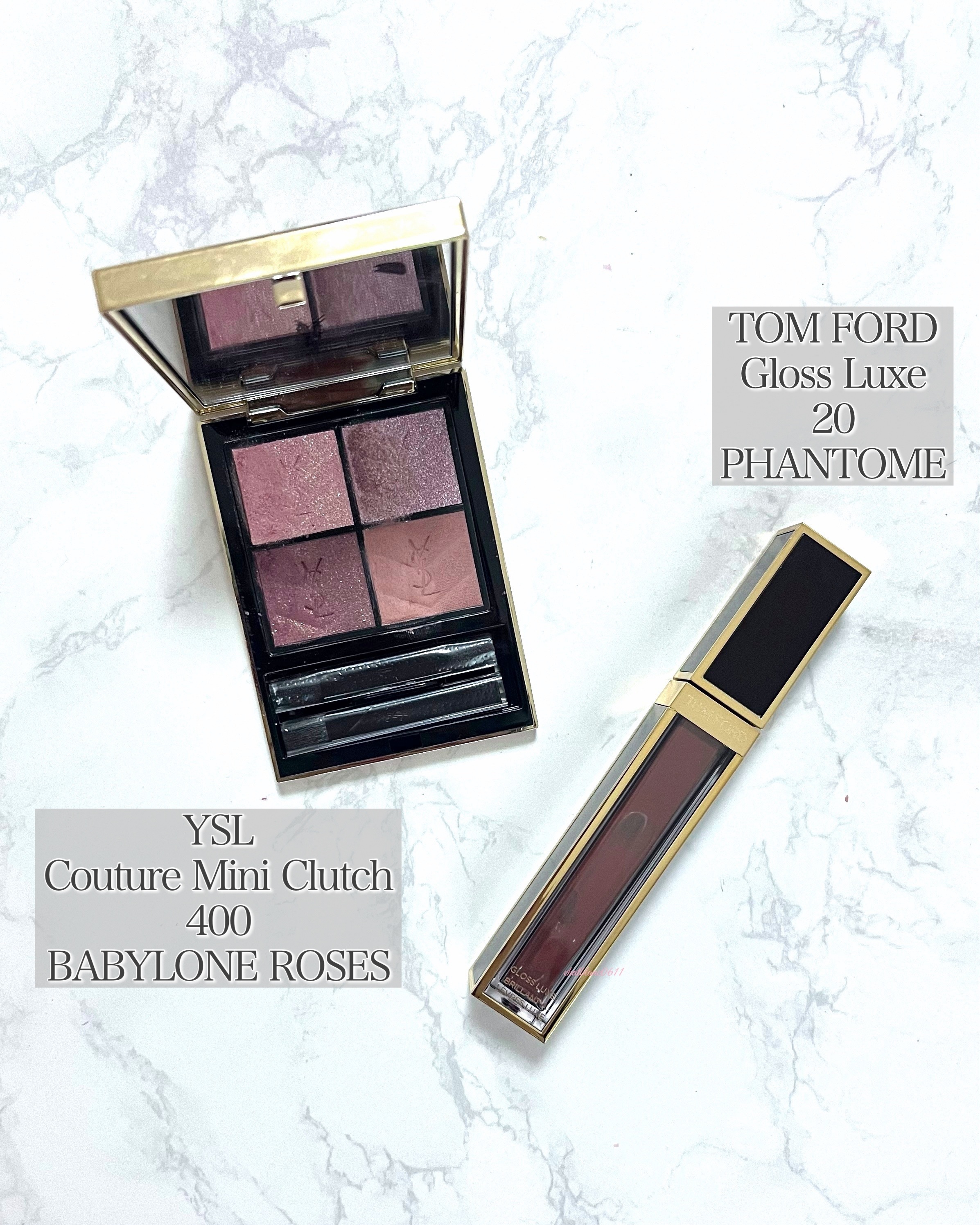 グロス リュクス 20 ファントム/TOM FORD BEAUTY/リップグロスを使ったクチコミ（3枚目）