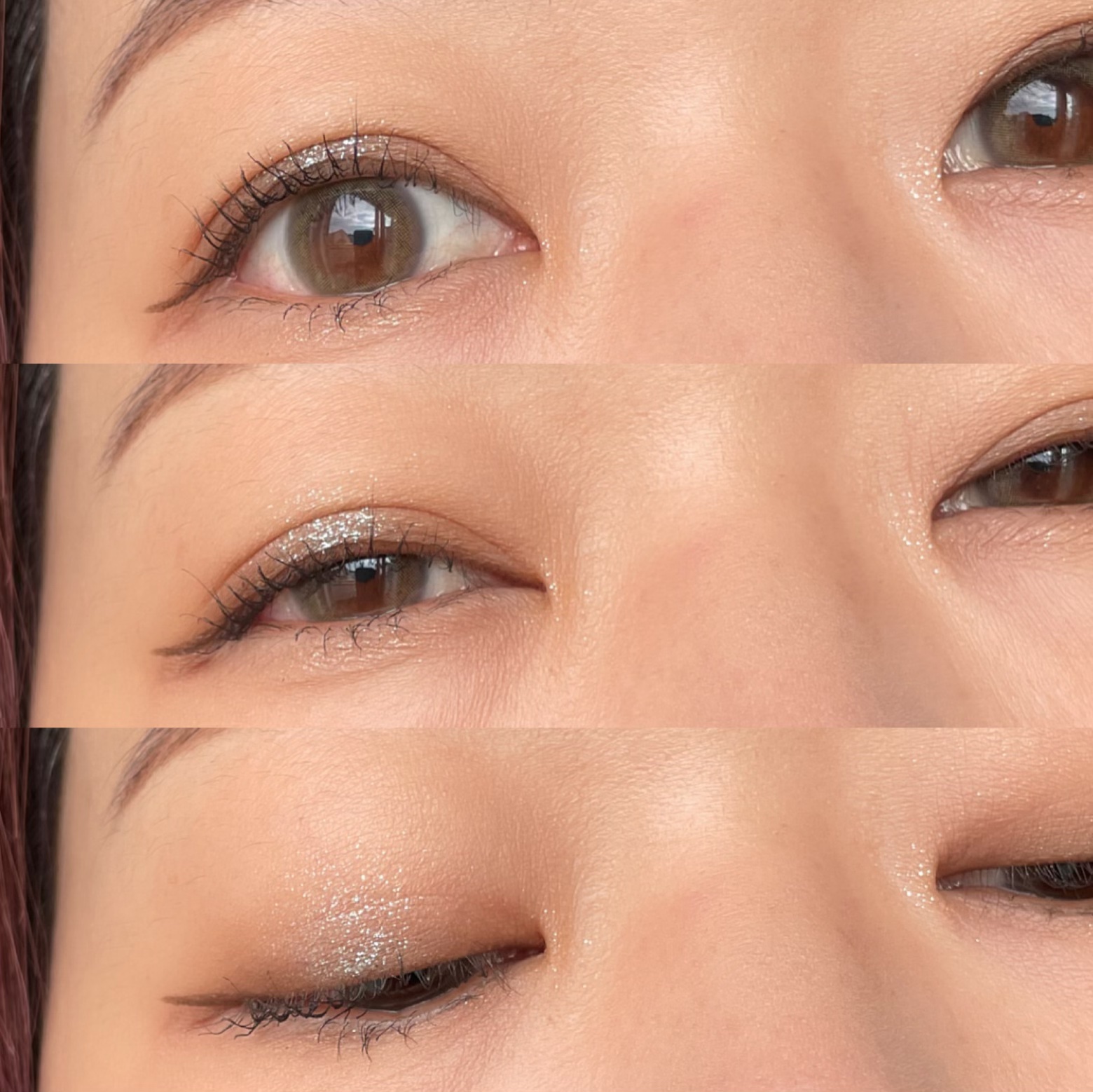 スカーレットハートシリーズ4色アイシャドウ S03/VEECCI/アイシャドウパレットを使ったクチコミ（3枚目）