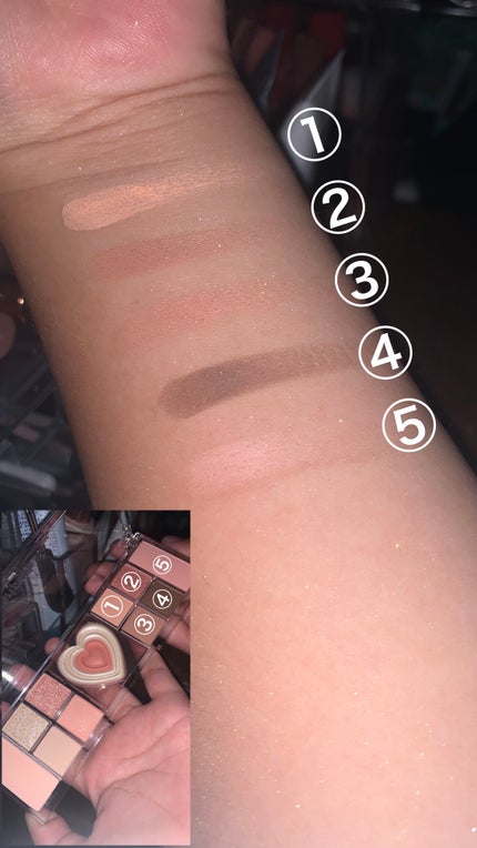 オールテイクムードライクパレット/PERIPERA/アイシャドウパレットを使ったクチコミ(5枚目)