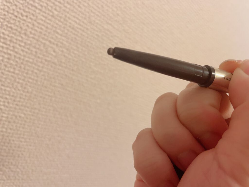 ブラシ付きアイブロウ繰り出し 01 ライトブラウン/CEZANNE/アイブロウペンシルを使ったクチコミ（2枚目）