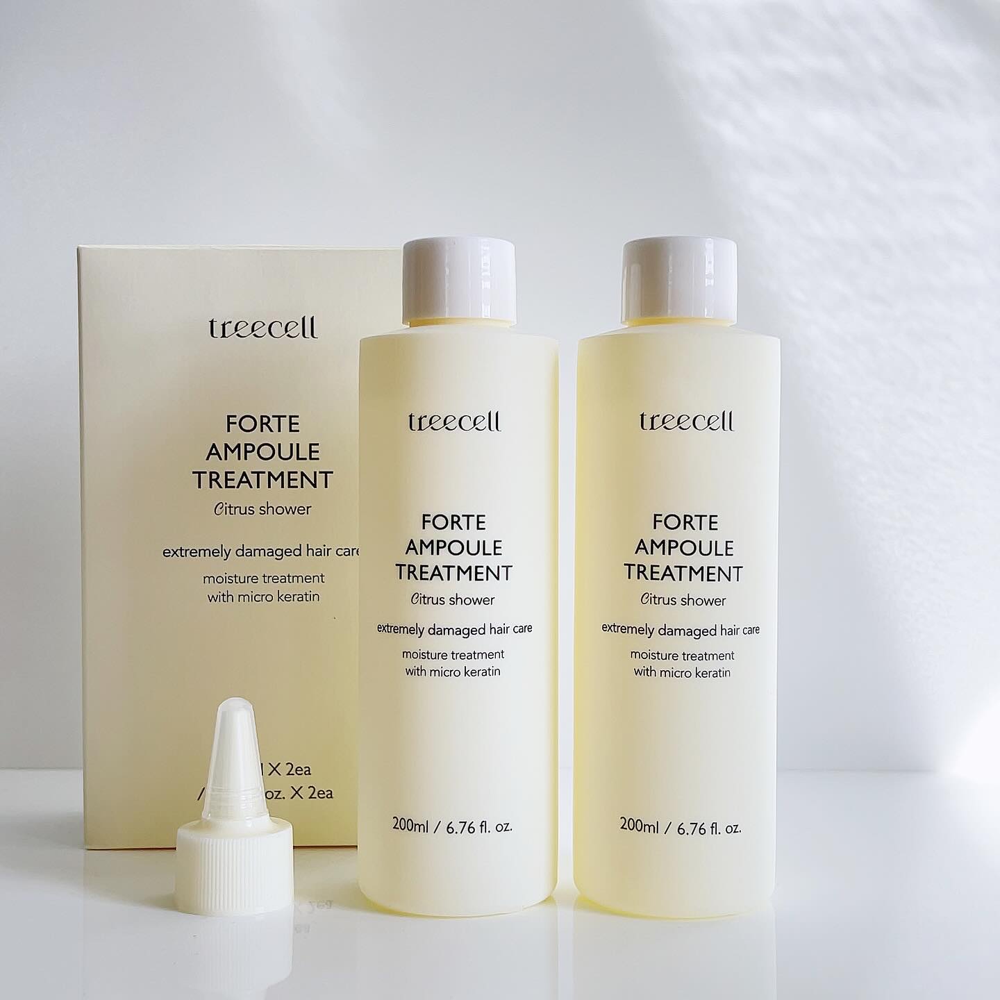 フォルテ アンプル トリートメント/treecell/洗い流すヘアトリートメントを使ったクチコミ（2枚目）