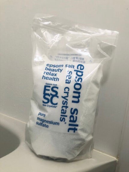 シークリスタルス エプソムソルト オリジナル/sea crystals/無機塩系入浴剤を使ったクチコミ(1枚目)