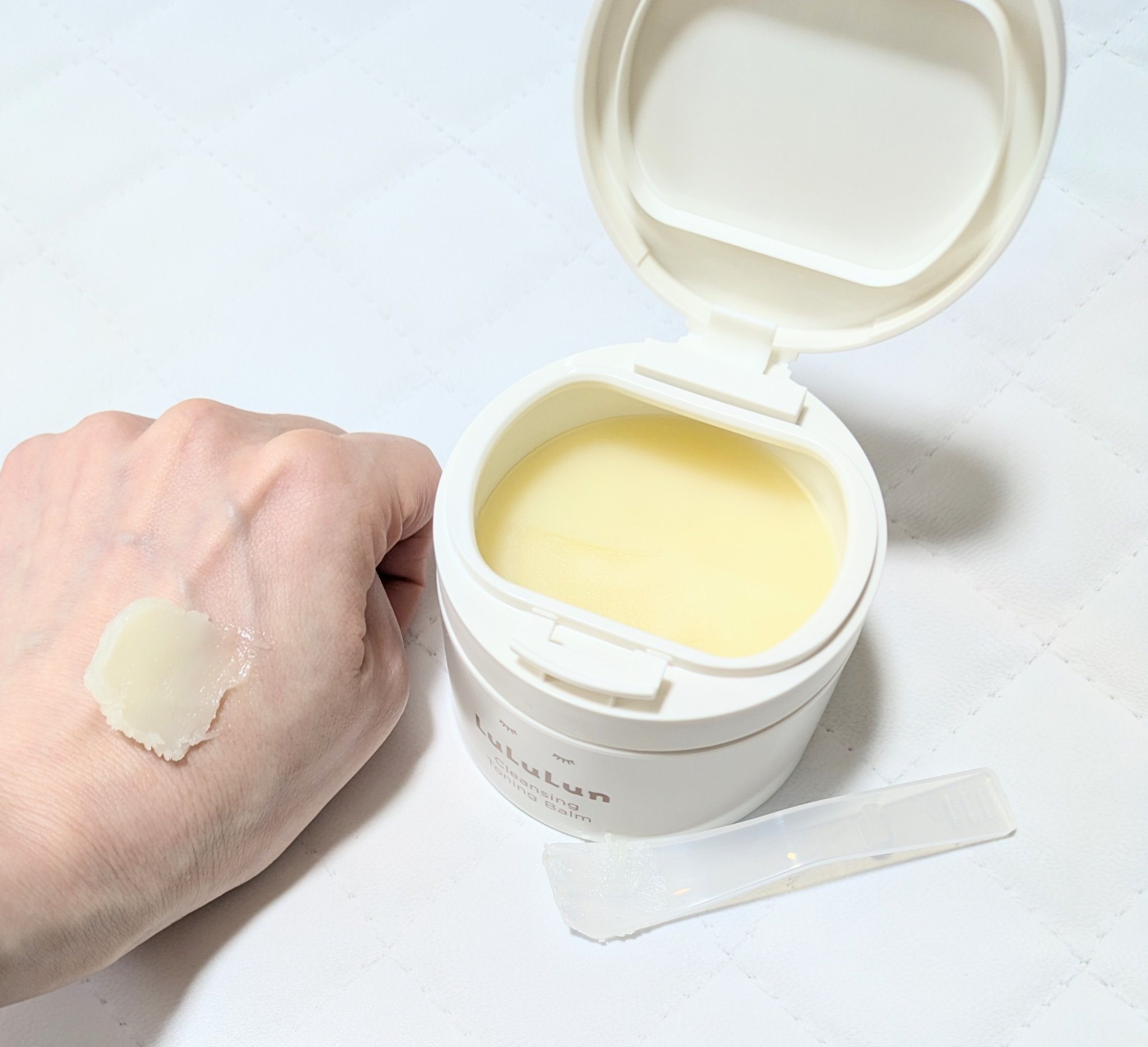 ルルルンクレンジング トーニングバーム HYDRATE WHITE/ルルルン/クレンジングバームを使ったクチコミ（3枚目）