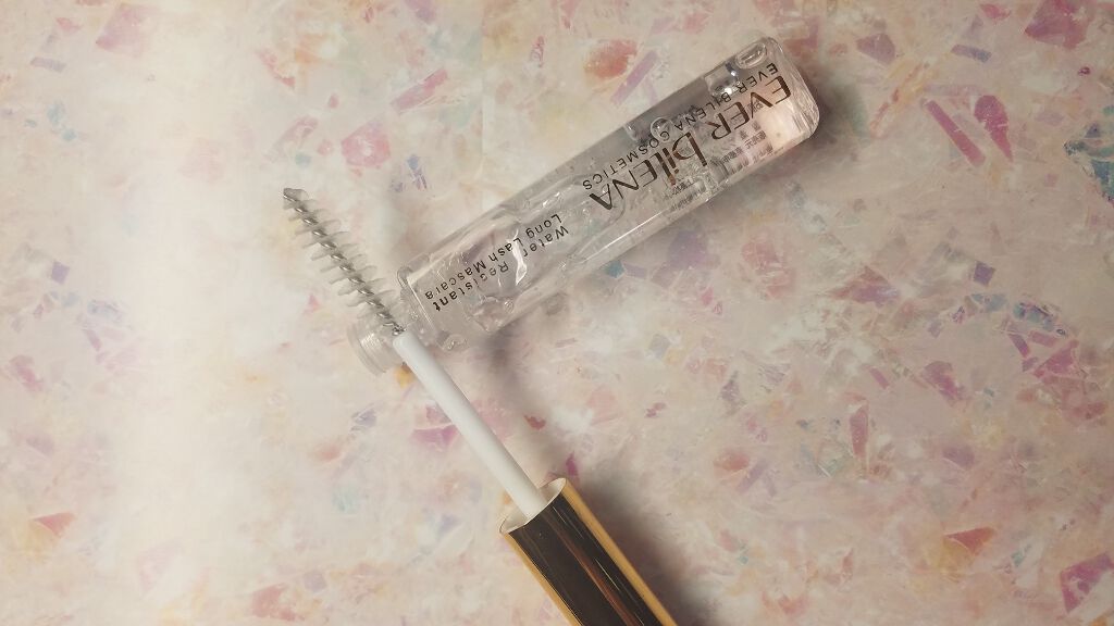 エバビレーナ クリアマスカラ/DAISO/マスカラを使ったクチコミ（2枚目）