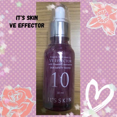 It's skin POWER　10　FORMULA　VE　EFFECTORのクチコミ「イッツスキン、POWER　10　FORMULA　VE　EFFECTORです😃
青いボトルのLI.....」（1枚目）