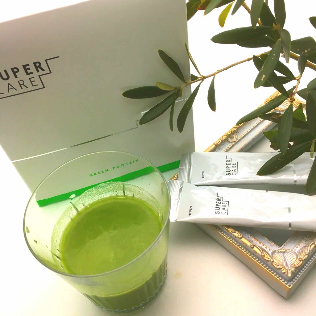 GREEN PROTEIN/SUPER CARE/ホエイプロテインを使ったクチコミ（1枚目）