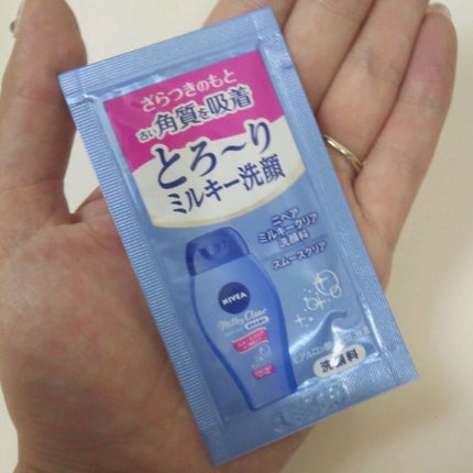 ニベア ミルキークリア洗顔料 スムースクリア/ニベア/洗顔フォームを使ったクチコミ(2枚目)