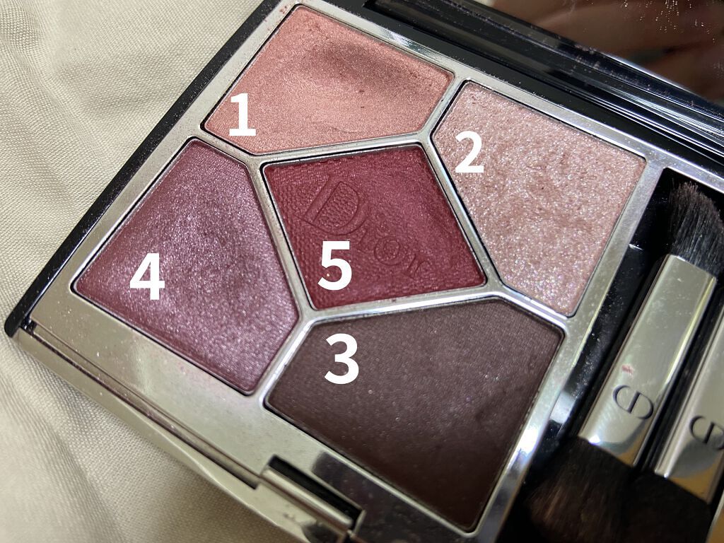 【旧】サンク クルール クチュール/Dior/アイシャドウパレットを使ったクチコミ（2枚目）