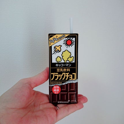 豆乳飲料 ブラックチョコ 200ml/キッコーマン飲料/豆乳飲料の画像