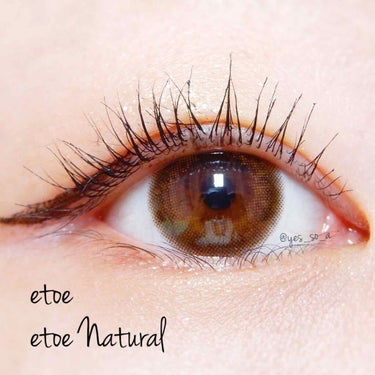 1day Etoē  Natural/Etoe By Twinkle Eyes/ワンデー（１DAY）カラコンを使ったクチコミ（1枚目）