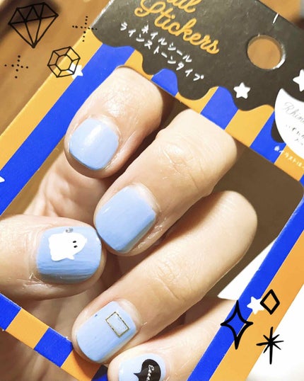 ネイルシール/DAISO/ネイルシールを使ったクチコミ(1枚目)