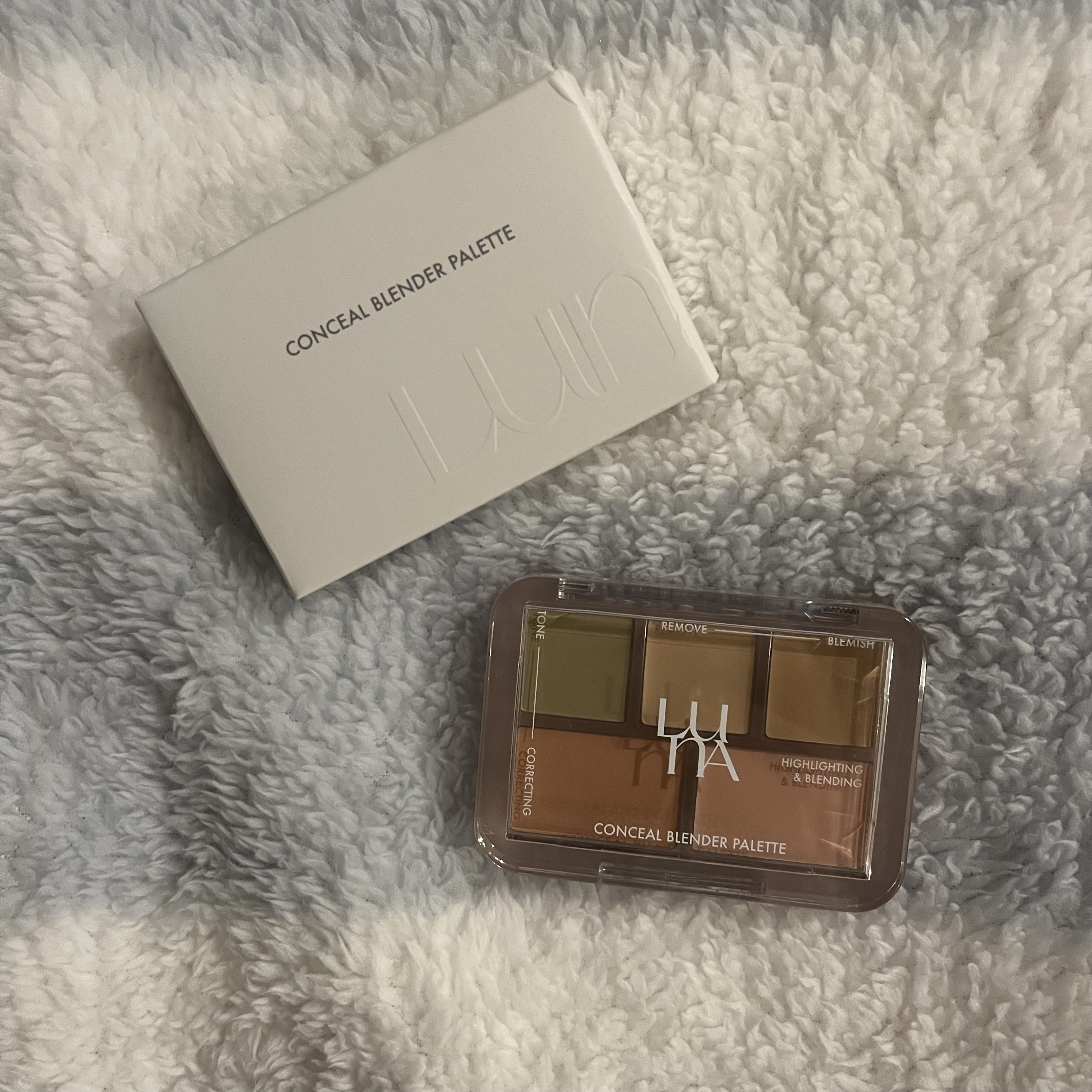 コンシールブレンダーパレット/LUNA/パレットコンシーラーを使ったクチコミ（1枚目）