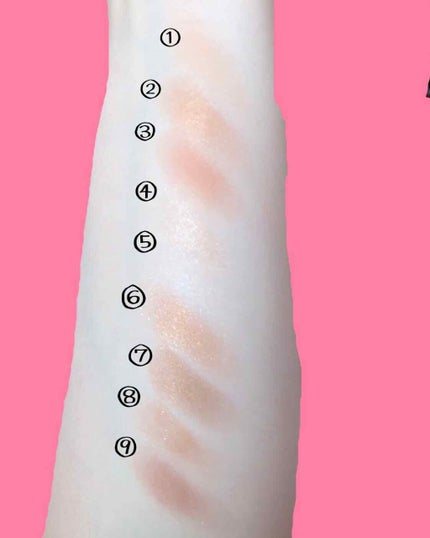 UR GLAM BLOOMING EYE COLOR PALETTE/U R GLAM/アイシャドウパレットを使ったクチコミ(2枚目)