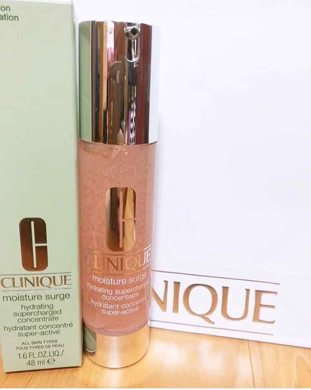 モイスチャー サージ ハイドレーティング コンセントレート/CLINIQUE/美容液を使ったクチコミ（1枚目）