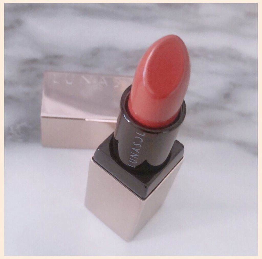 シームレスマットリップス 06 Bitter Rose/LUNASOL/口紅を使ったクチコミ（2枚目）
