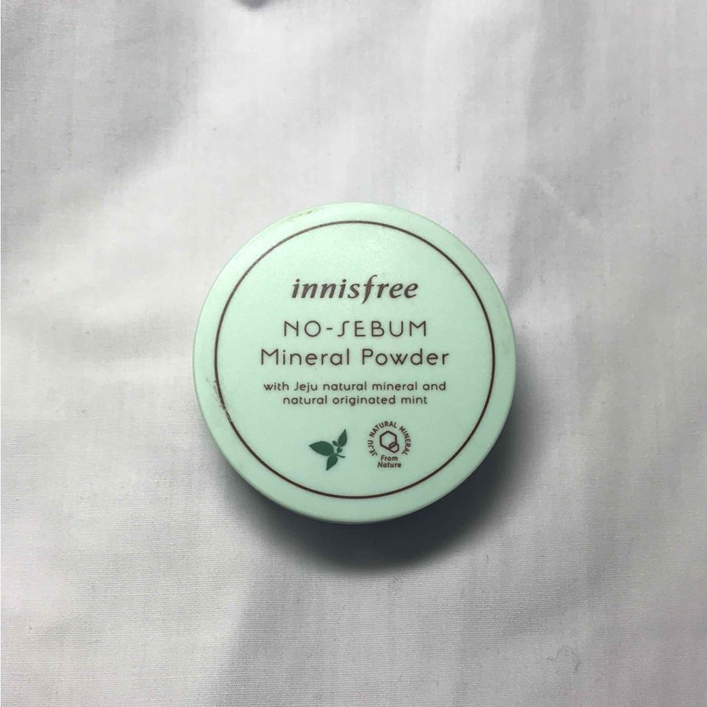 ノーセバム ミネラルパウダー/innisfree/ルースパウダーを使ったクチコミ(1枚目)