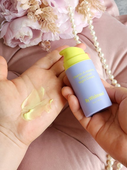 ビタミンA-mazingバクチオールナイトクリーム/By Wishtrend/フェイスクリームを使ったクチコミ(2枚目)