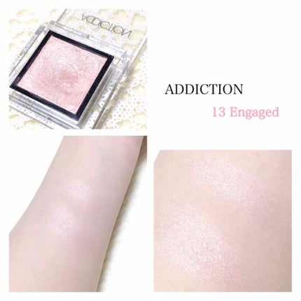 アディクション ザ アイシャドウ 13 Engaged (P) /ADDICTION/単色アイシャドウを使ったクチコミ(1枚目)