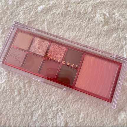 ミックスブラーリングアイパレット/wakemake/マルチパレットを使ったクチコミ(1枚目)