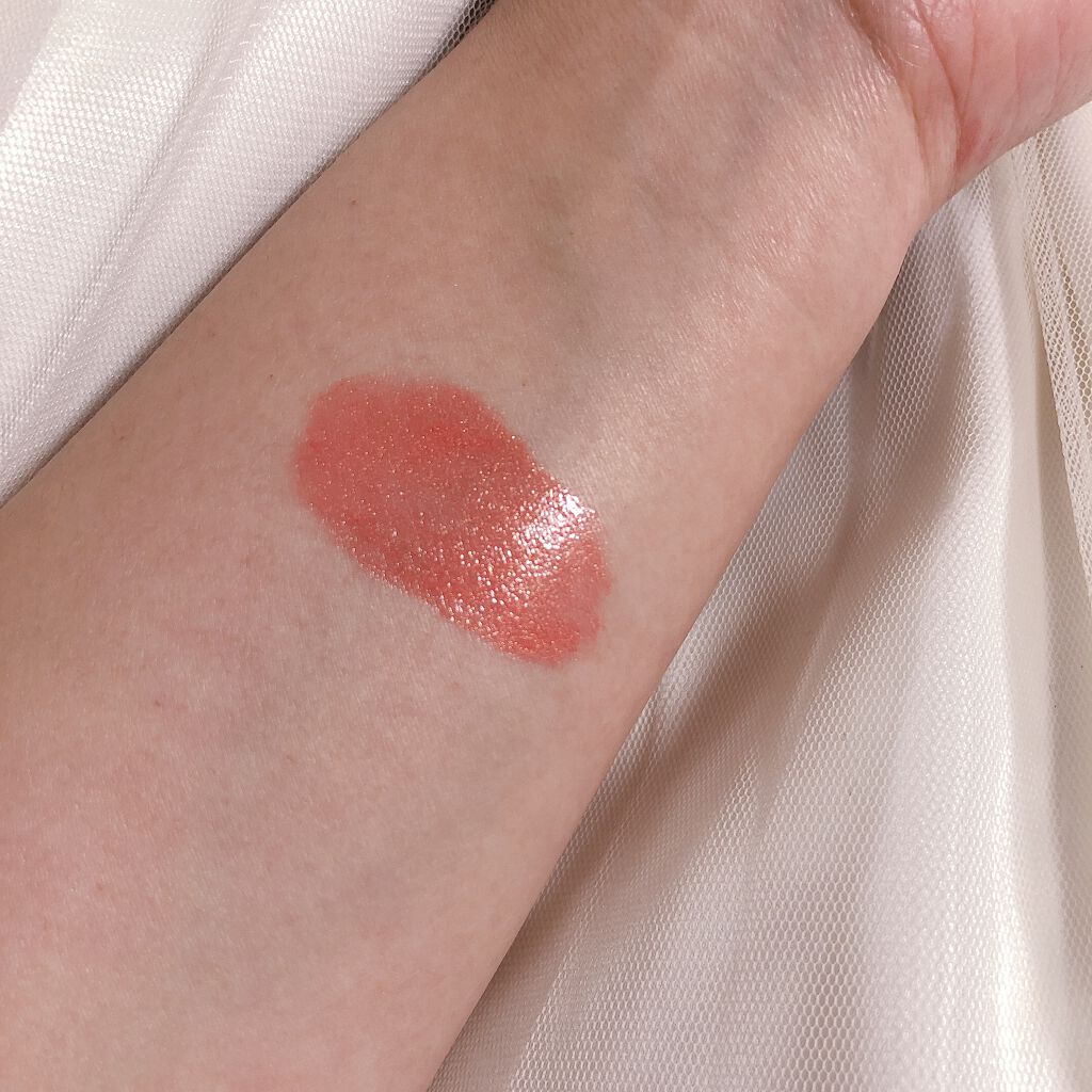 ヴォリュプテ ウォーター カラーバーム 03 ショーミーピーチ/YVES SAINT LAURENT BEAUTE/口紅を使ったクチコミ（3枚目）