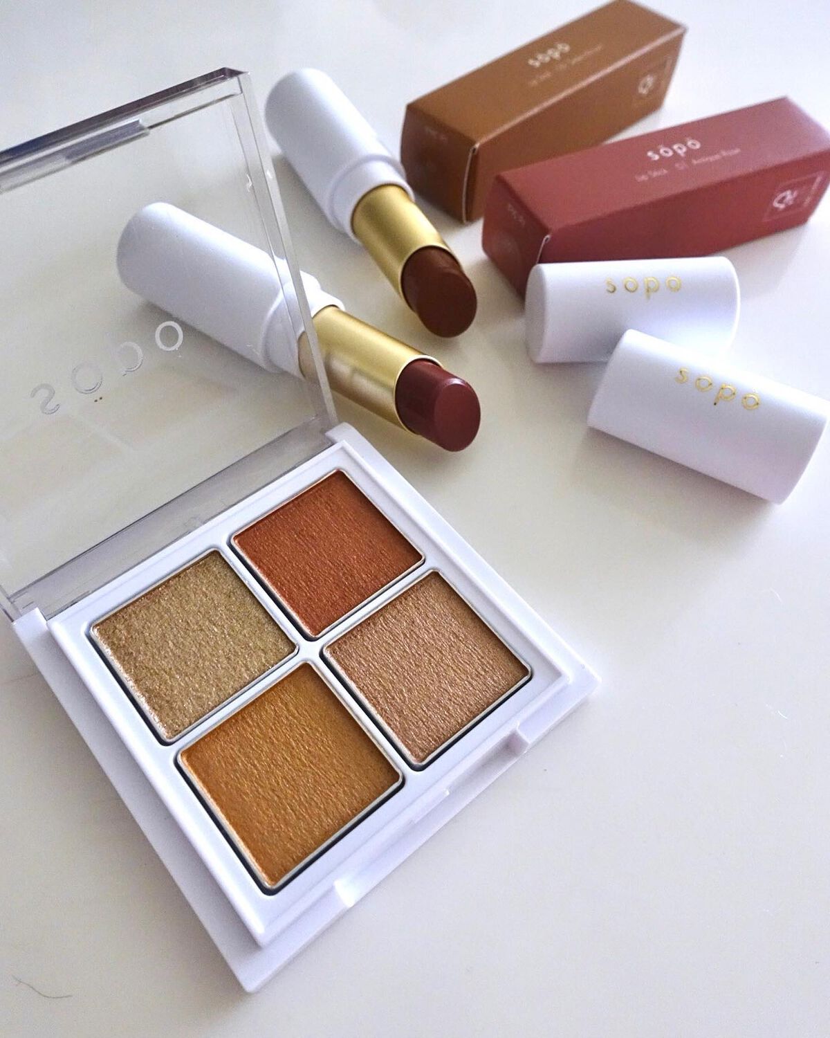 アイパレット/sopo/アイシャドウパレットを使ったクチコミ(2枚目)