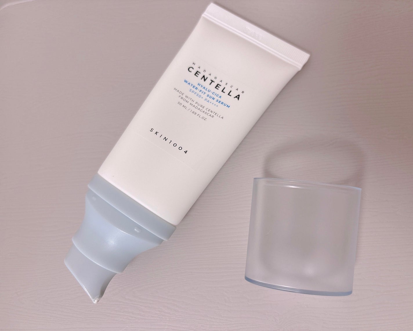 sweets520 on LIPS 「SKIN1004ヒアルーシカウォーターフィットサンセラム。・゚..」(1枚目)