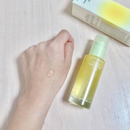 グリーンタンジェリン ビタC ダークスポットケアセラム/goodal/美容液を使ったクチコミ(2枚目)