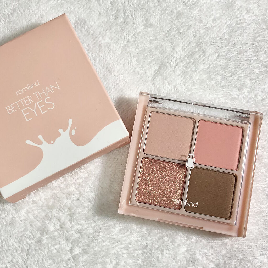 ベターザンアイズ/rom&nd/アイシャドウパレットを使ったクチコミ（1枚目）