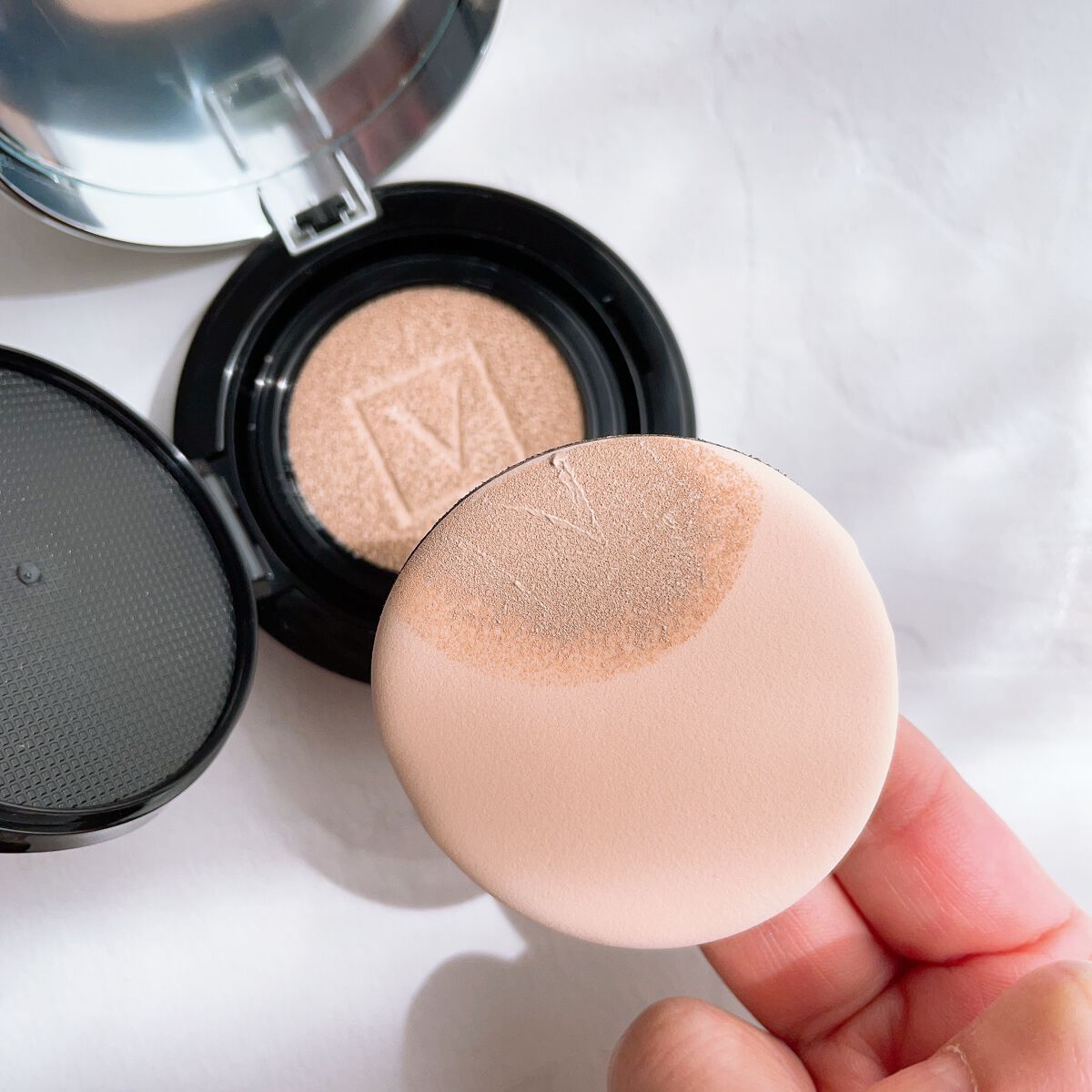 スキンソリューションスタークッション/FAU/クッションファンデーションを使ったクチコミ(4枚目)