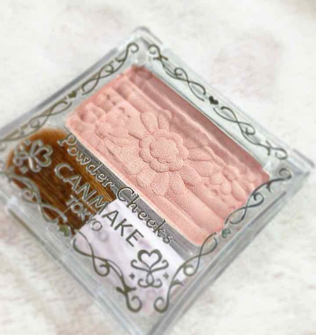 【旧品】パウダーチークス/キャンメイク/パウダーチークを使ったクチコミ(1枚目)