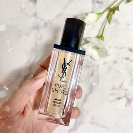 ピュアショット ナイト リチャージセラム/YVES SAINT LAURENT BEAUTE/美容液を使ったクチコミ(3枚目)
