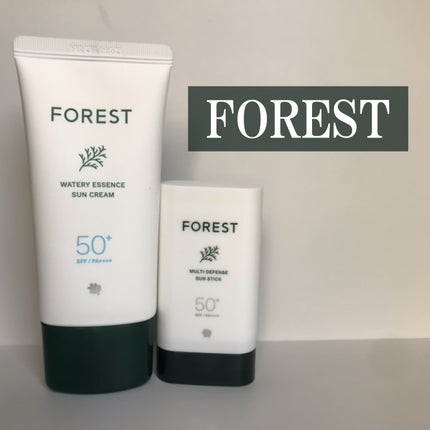 フォレスト エッセンスサンクリーム/FoRest by Greenfinger/日焼け止めローションを使ったクチコミ(1枚目)