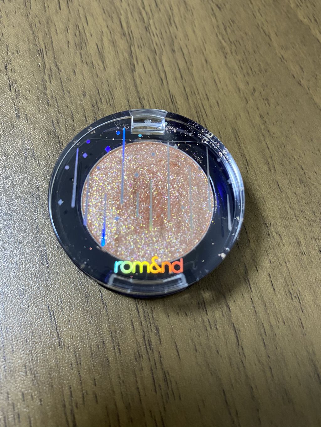 グリッター シャドウ カラー/rom&nd/グリッターを使ったクチコミ（1枚目）
