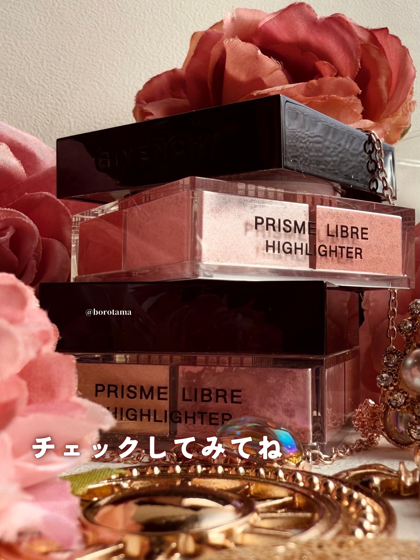プリズム・リーブル・ハイライター/GIVENCHY/パウダーハイライトを使ったクチコミ(10枚目)