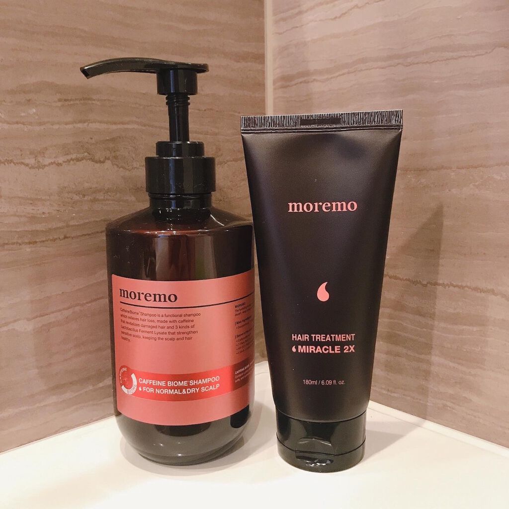 ヘアトリートメント ミラクル2X (シグネチャー)/moremo/洗い流すヘアトリートメントを使ったクチコミ（2枚目）