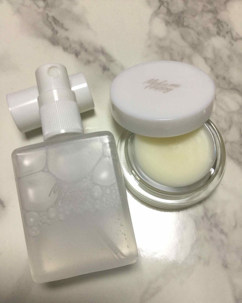 メイクミーハッピー フレグランスミスト ホワイト/キャンメイク/香水(レディース)を使ったクチコミ（2枚目）