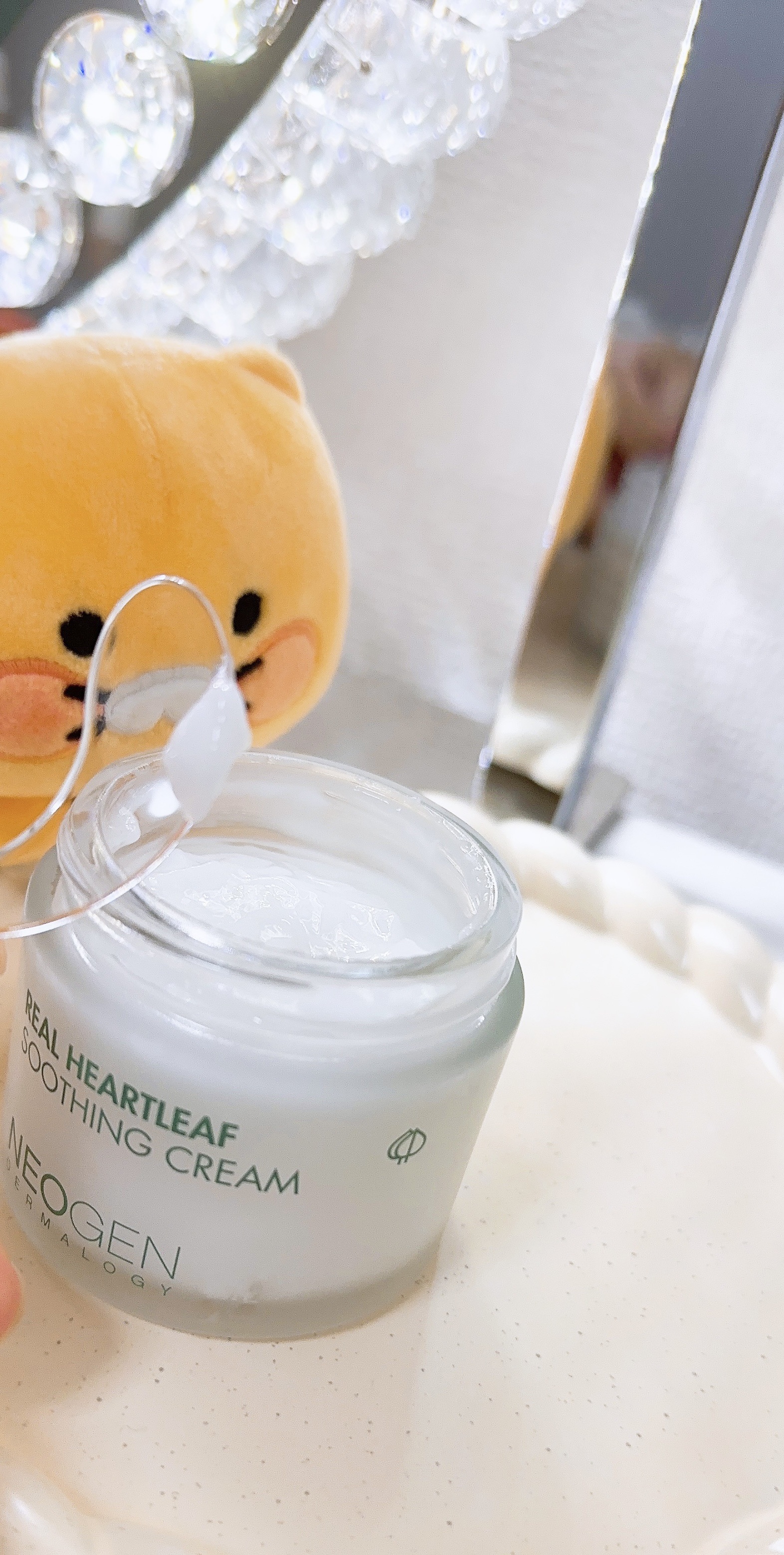 リアルドクダミスージングクリーム/NEOGEN/フェイスクリームを使ったクチコミ（2枚目）