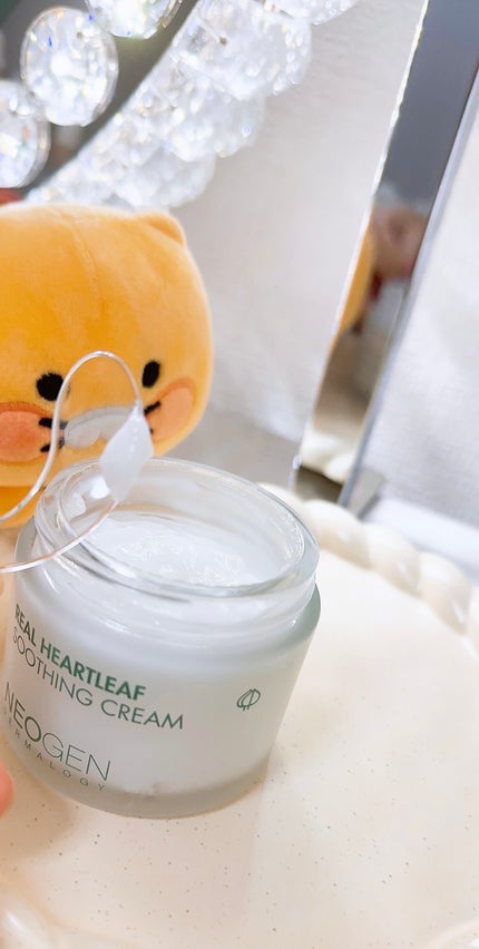 リアルドクダミスージングクリーム/NEOGEN/フェイスクリームを使ったクチコミ(2枚目)