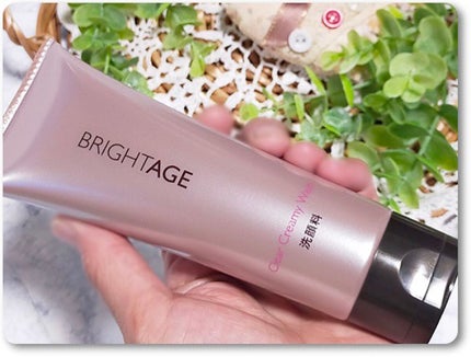 クリア クリーミーウォッシュ/BRIGHTAGE/洗顔フォームを使ったクチコミ(3枚目)