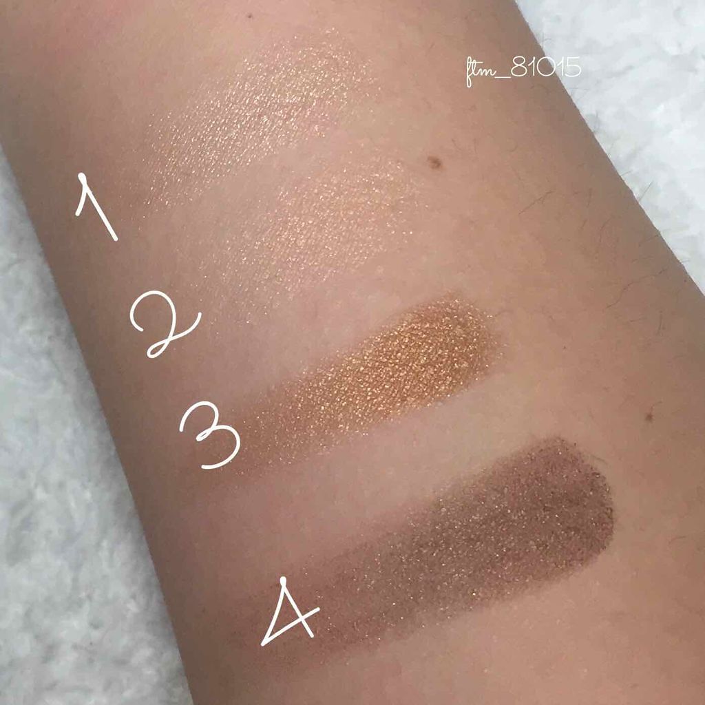 スキニーリッチシャドウ/excel/アイシャドウパレットを使ったクチコミ(4枚目)