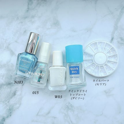 カラフルネイルズ/キャンメイク/マニキュアを使ったクチコミ(7枚目)